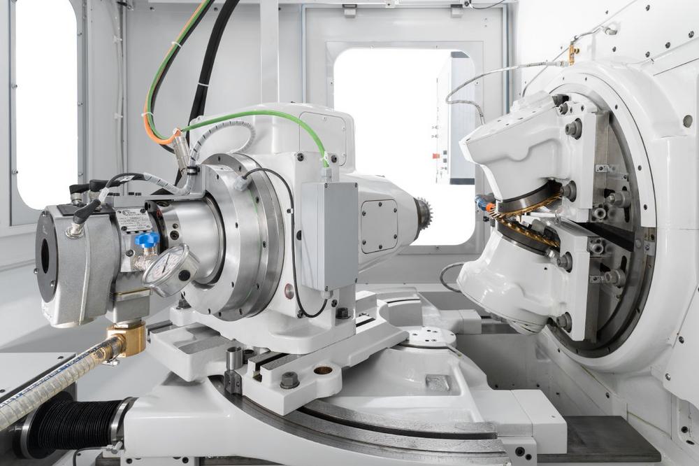 Retrofit of a Bevel Gear Hobbing Machine for Manufacturing Straight